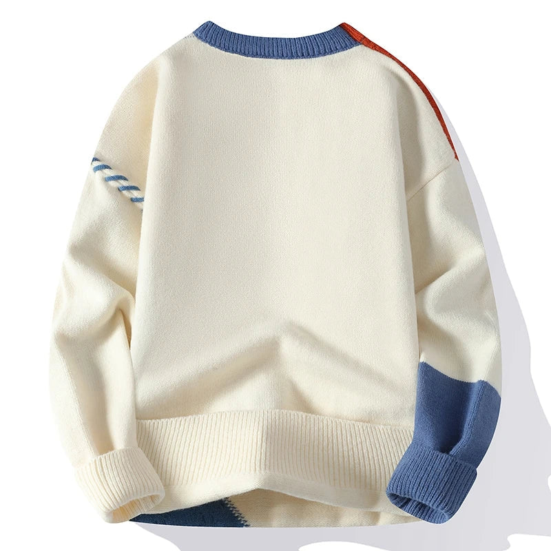 Men's Cable Knit Pullover with Crew Neck | Arden