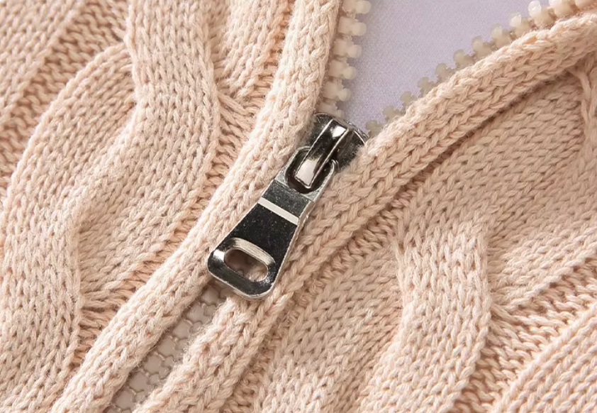 Men's Cable Knit Half-Zip Sweater with Collar | Arden
